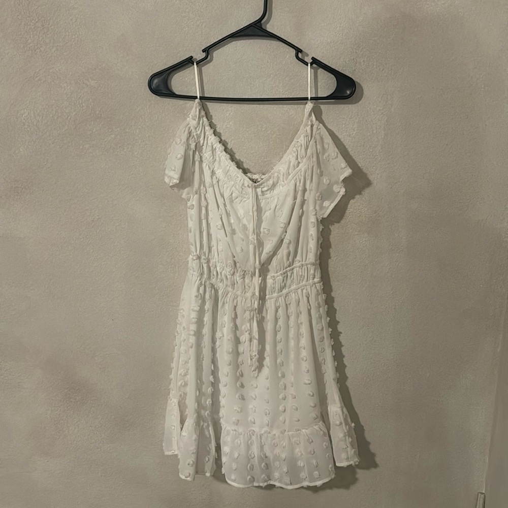 Off The Shoulder - White Dress